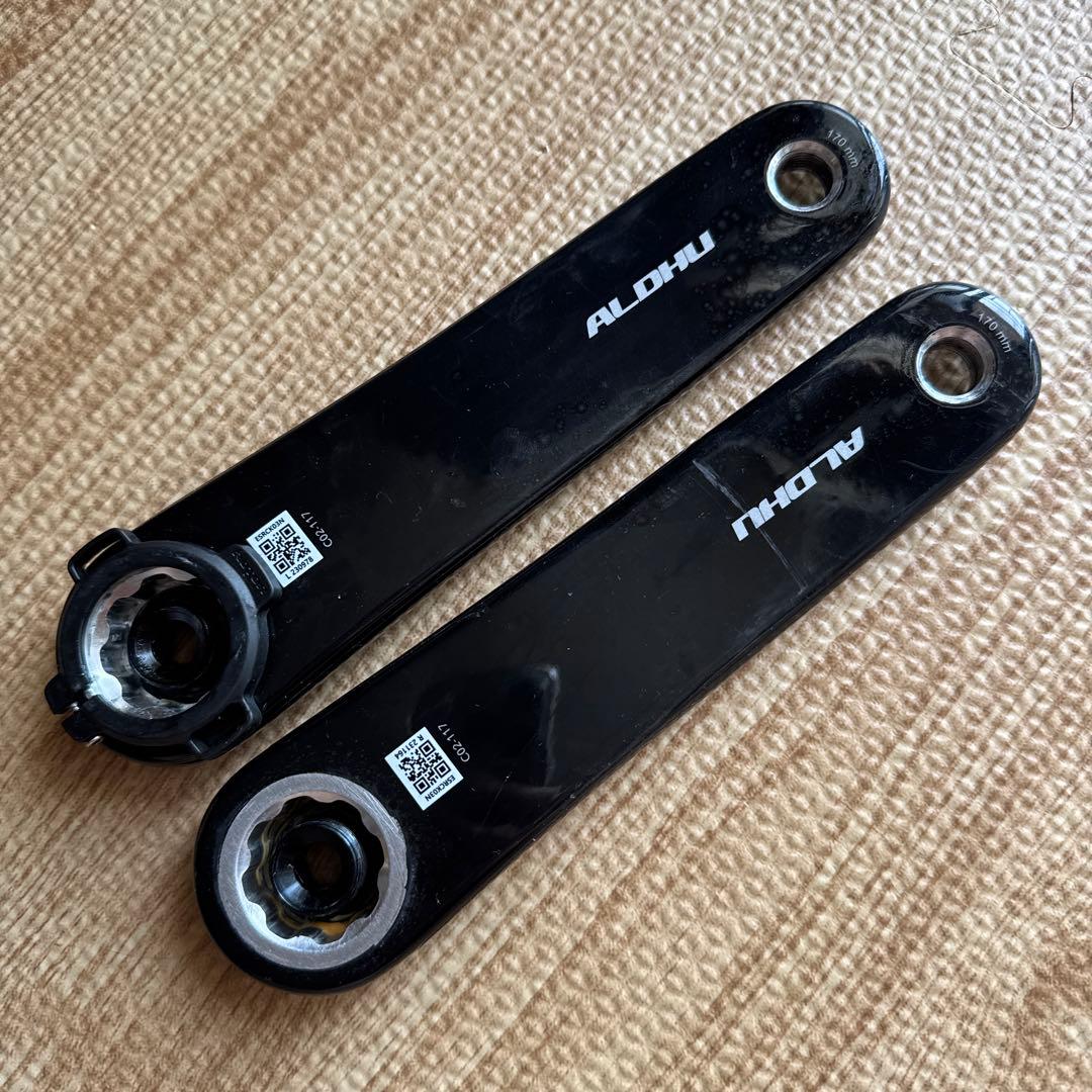 s*n様 ROTOR ALDHU CARBON ローター　クランク　170mm
