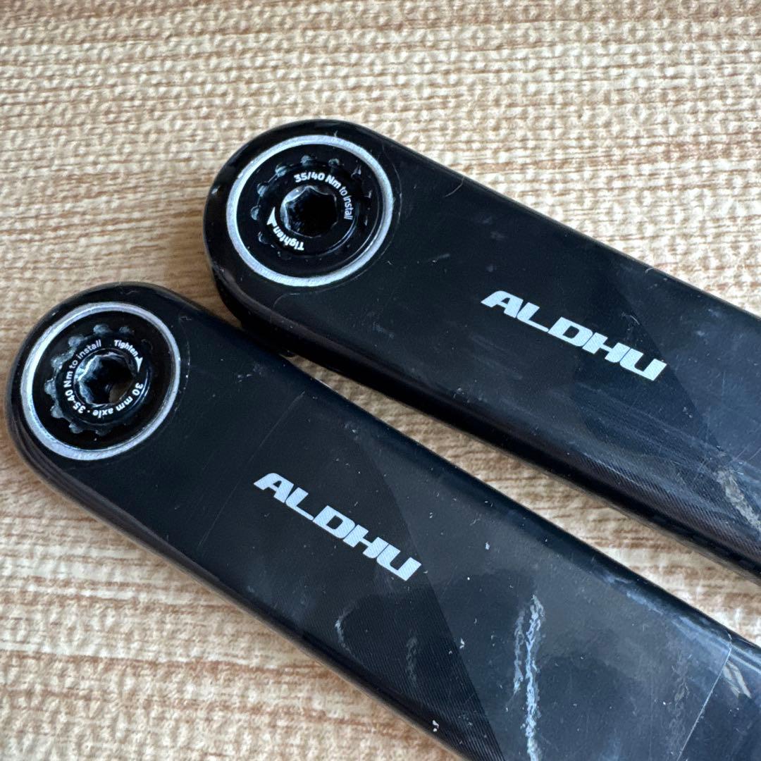 s*n様 ROTOR ALDHU CARBON ローター　クランク　170mm