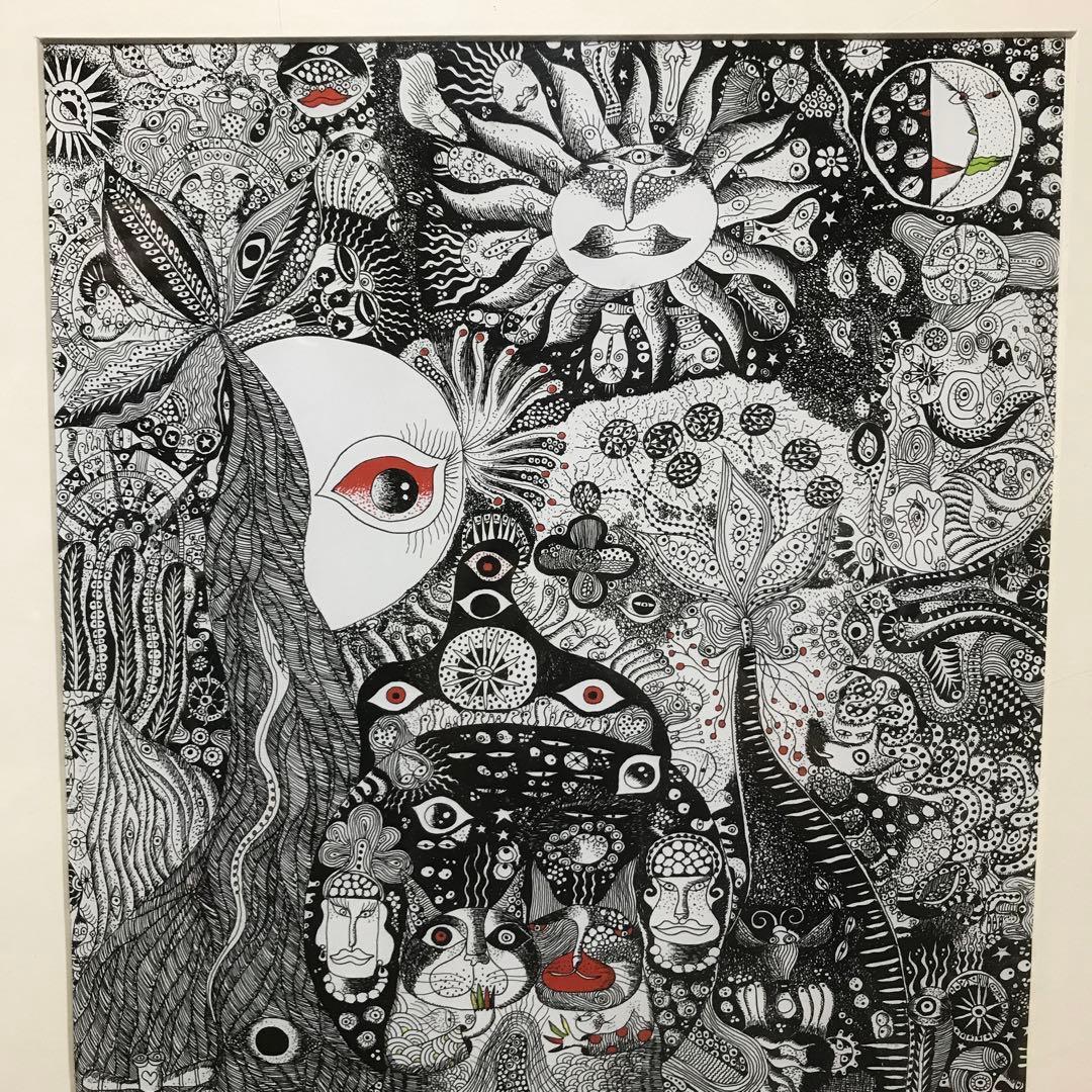 画家　鈴木信也　ペン画