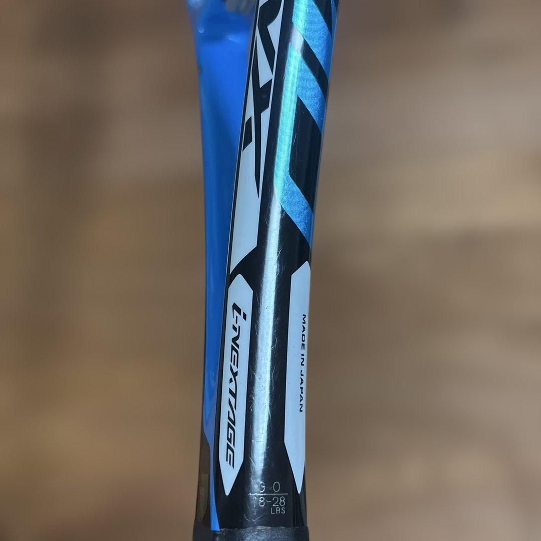 YONEX テニスラケット ホワイト/ブルー（硬式用）
