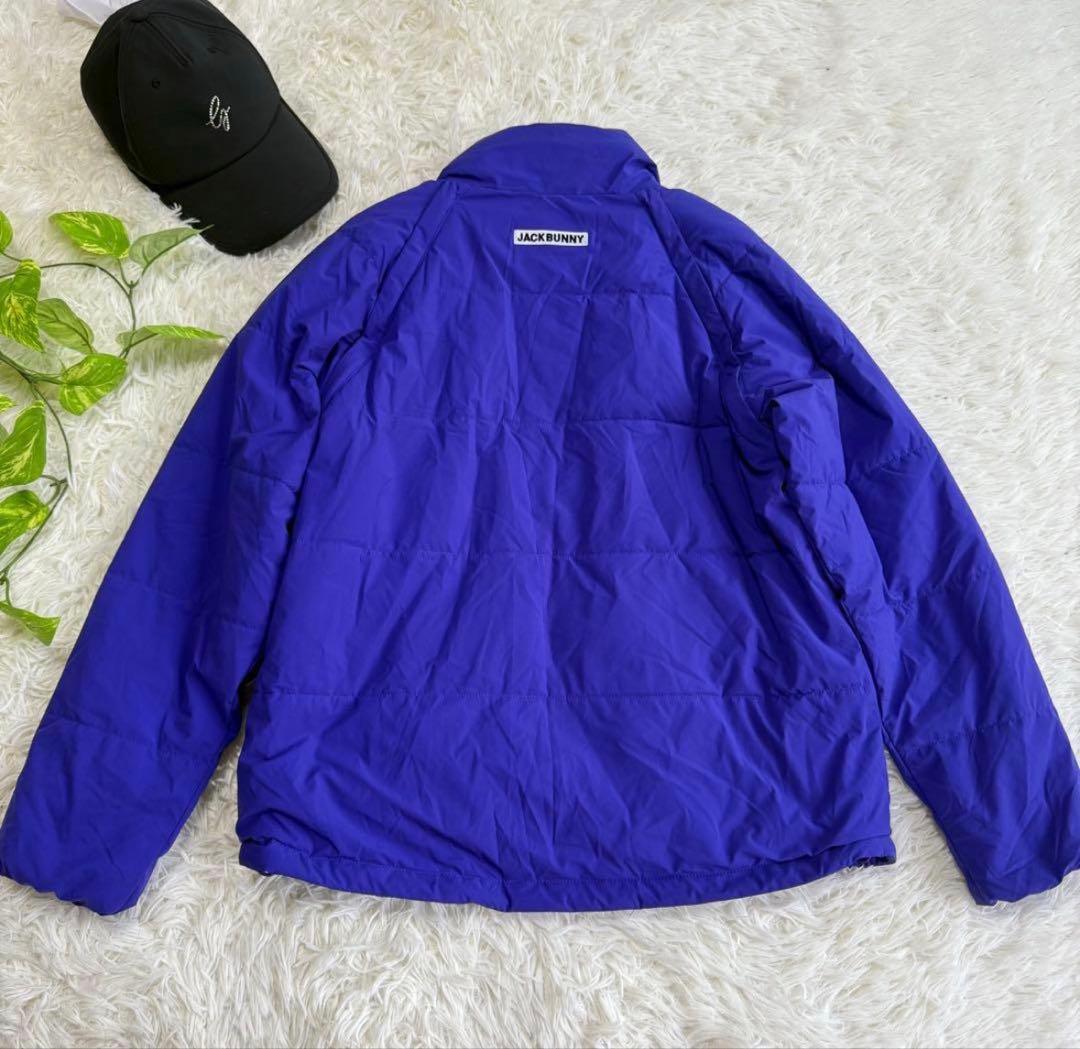 【ジャックバニー】美品 中綿ジャケット パープル 1サイズ レディース 2way