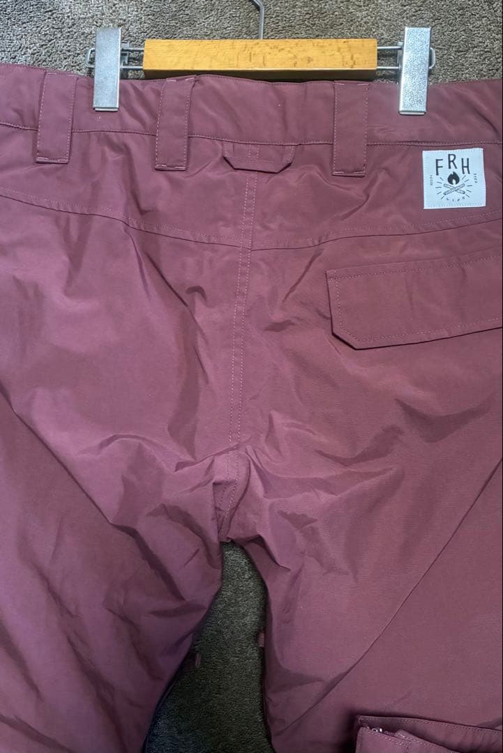 THE STRAIGHT スノーボードパンツ M E-BURGUNDY