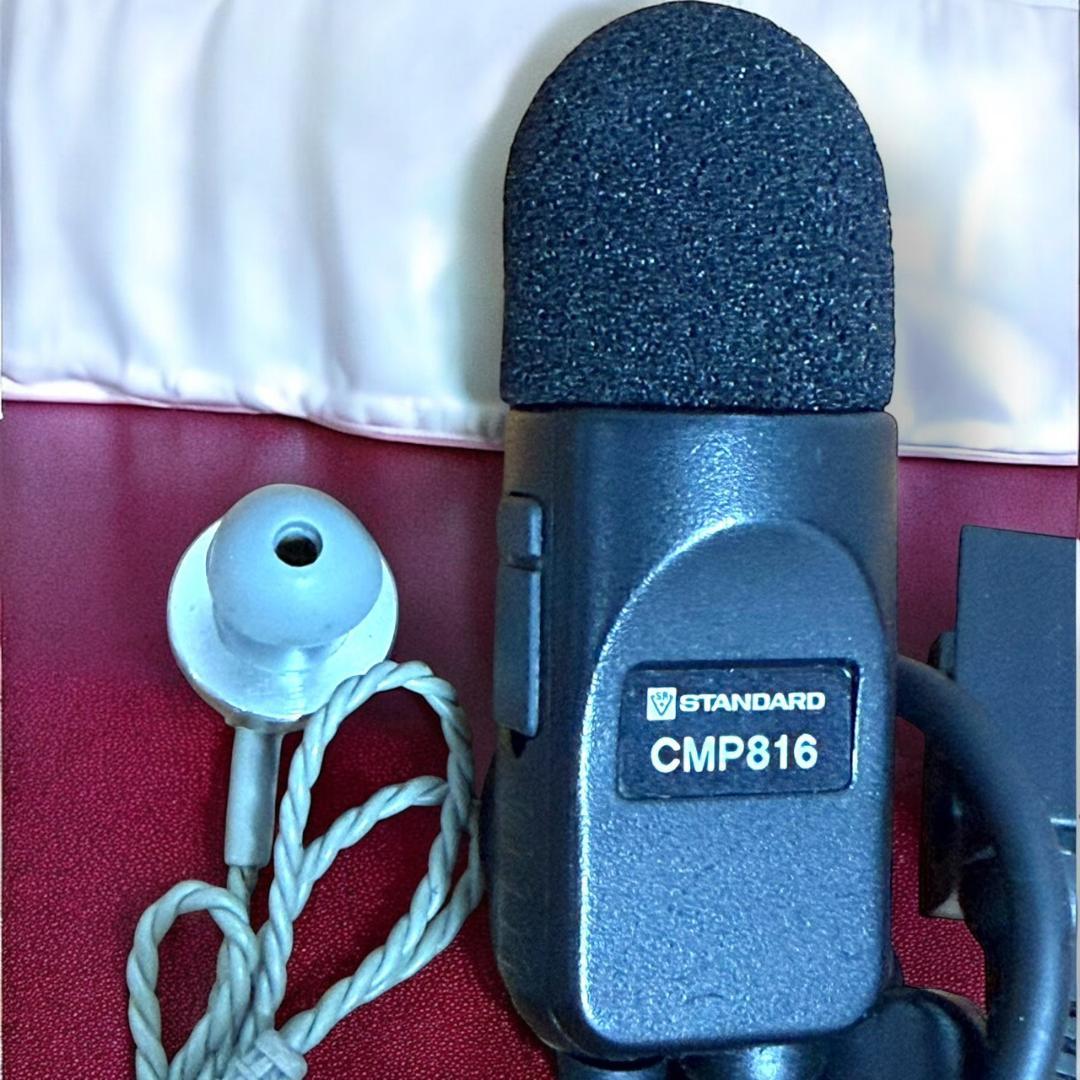 ☆美品 スタンダード CMP816 タイピン型マイク&イヤホン