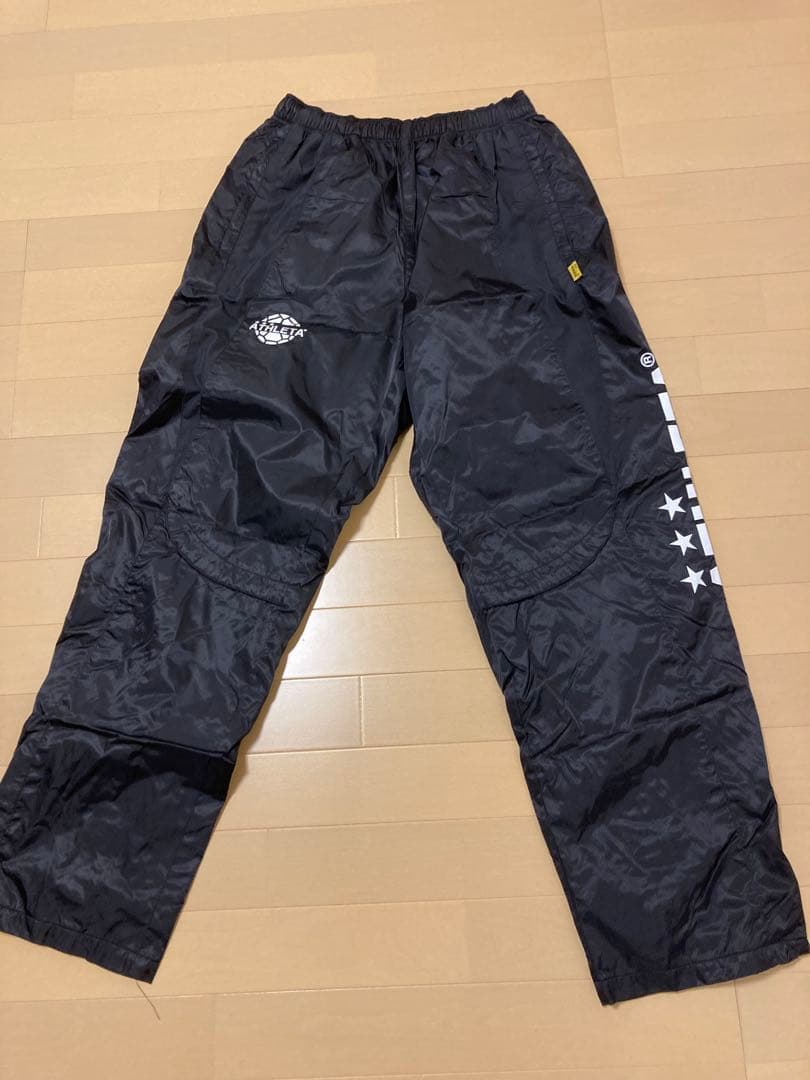 ATHLETA アスレタ トレーニングウェア O 上下セットアップ ブラック