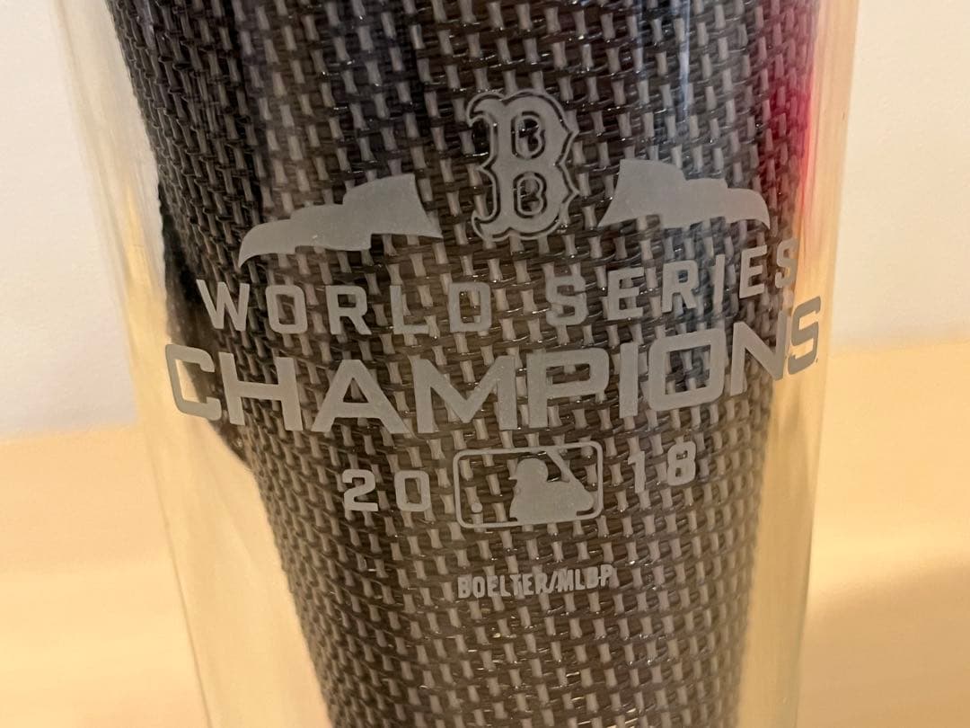 ボストン・レッドソックス 2018年ワールドシリーズチャンピョン記念グラス