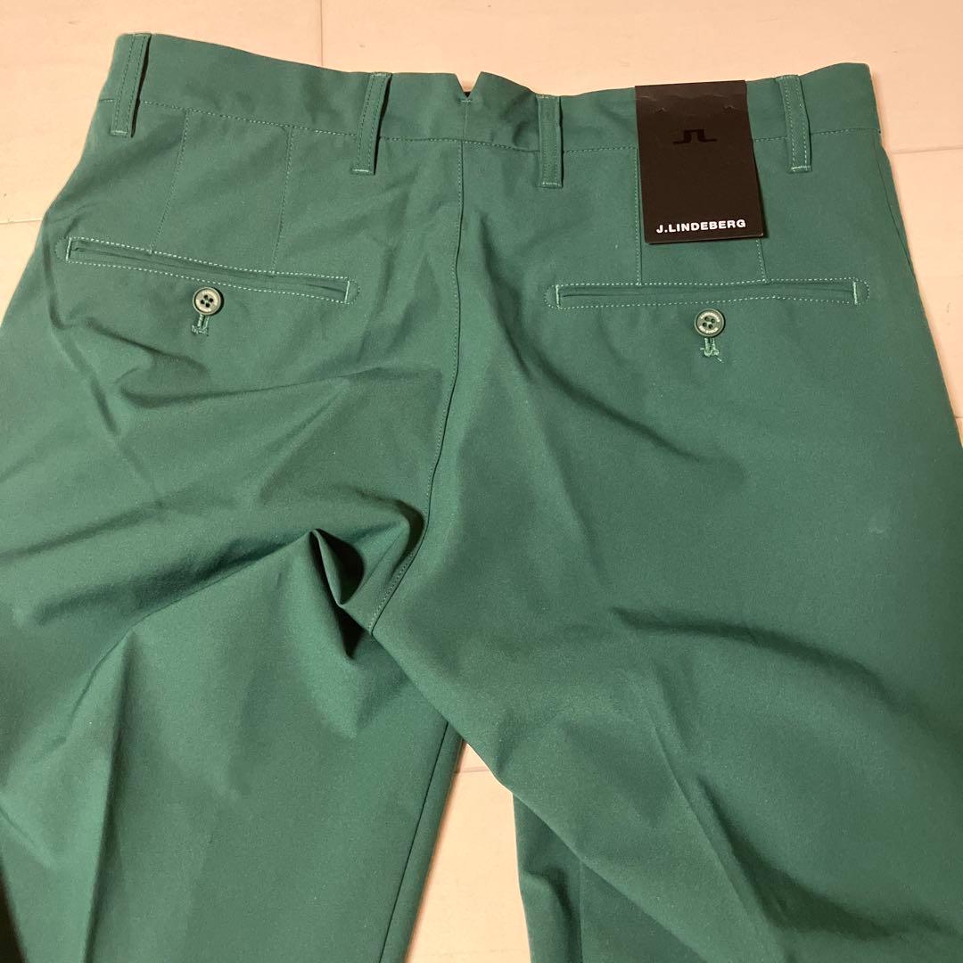 J.LINDEBERG リンドバーグ　メンズ　ストレッチロングパンツ　緑　32