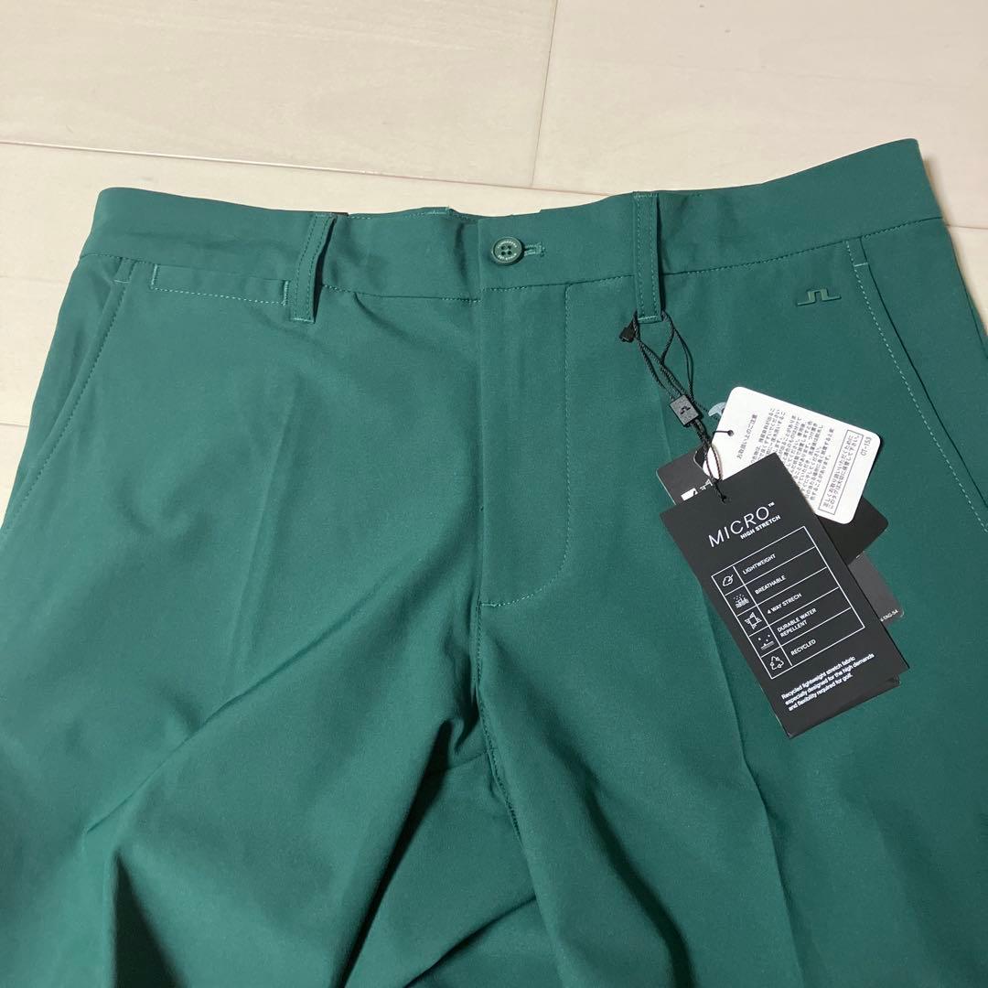 J.LINDEBERG リンドバーグ　メンズ　ストレッチロングパンツ　緑　32
