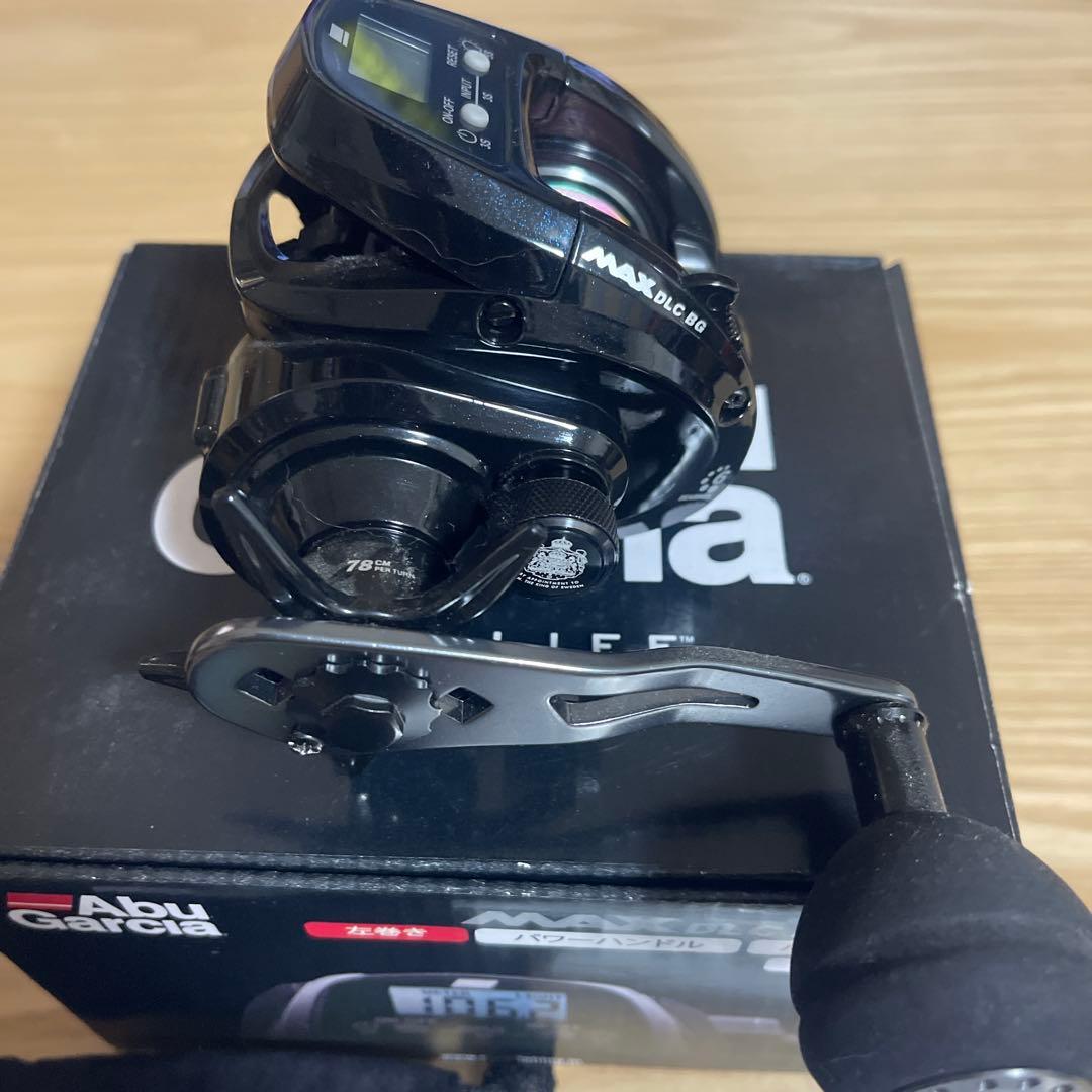 Abu Garcia MAX DLC BG リール LEDメーター付き