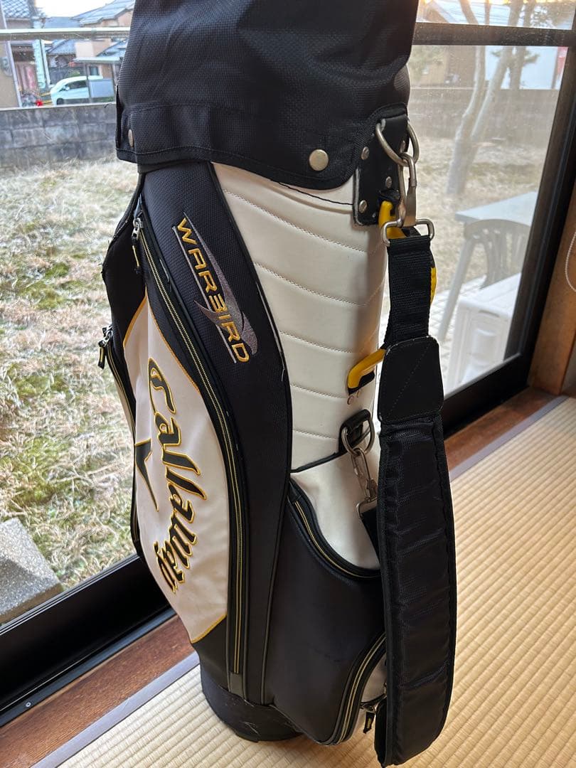 Callaway Warbird キャディバッグ ブラック/ホワイト