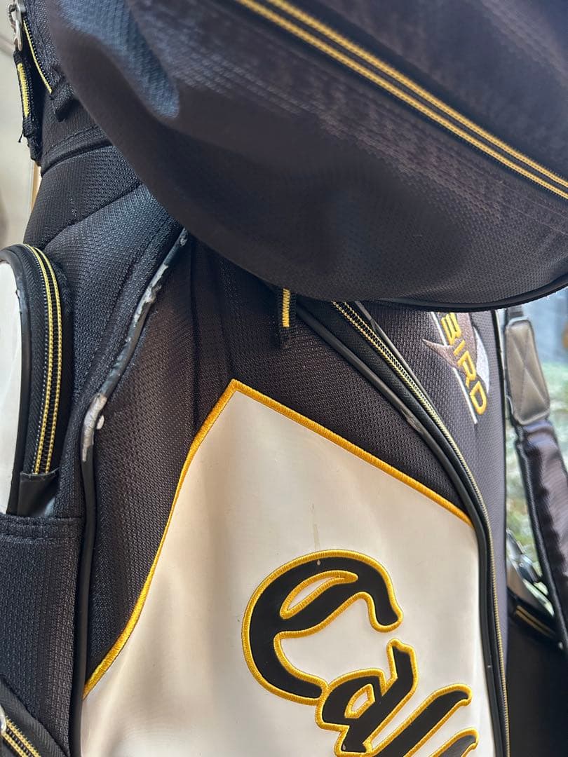 Callaway Warbird キャディバッグ ブラック/ホワイト