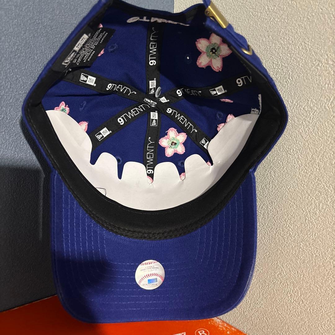 New Era LAキャップ 桜刺繍 村上隆