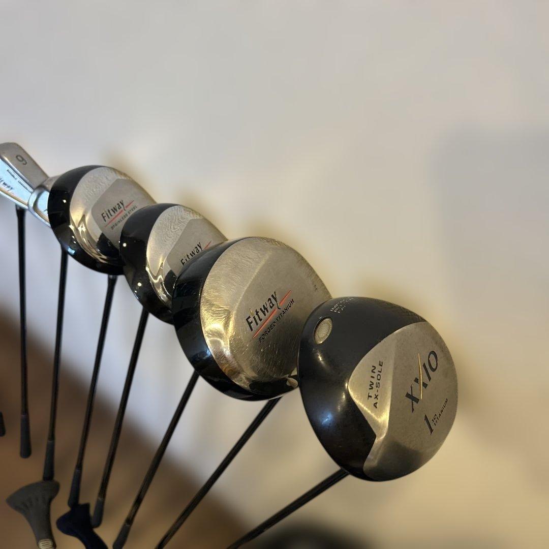 初心者おすすめセット　FitWay メンズ R １２本　右利き　ゴルフセット