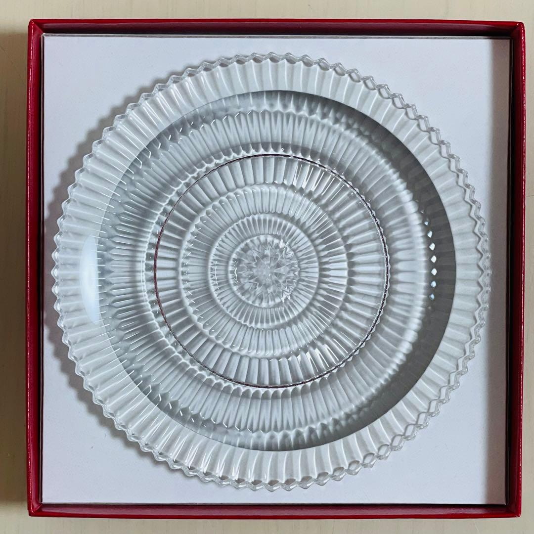 未使用 Baccarat バカラ ミルニュイ プレート 皿 12cm