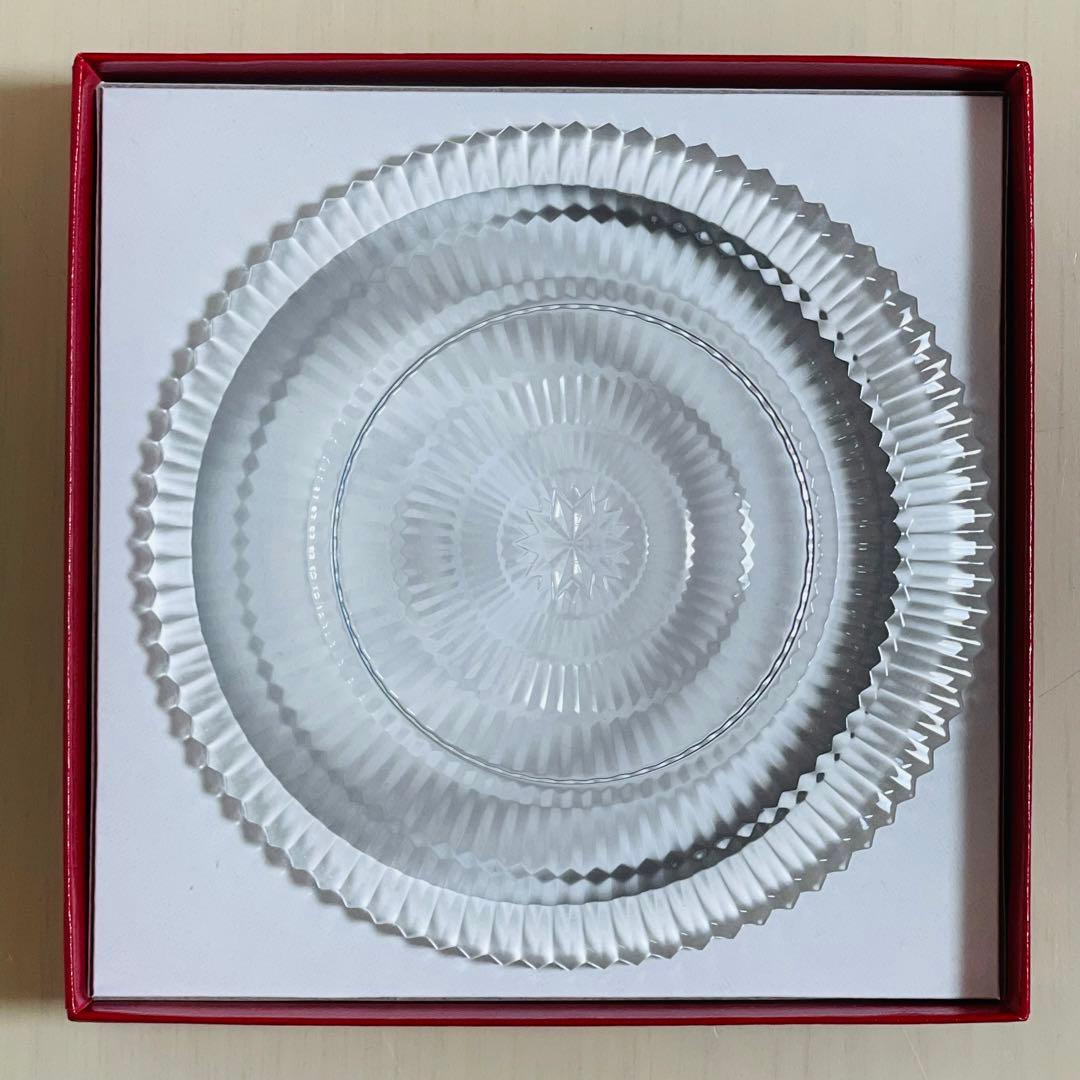 未使用 Baccarat バカラ ミルニュイ プレート 皿 12cm