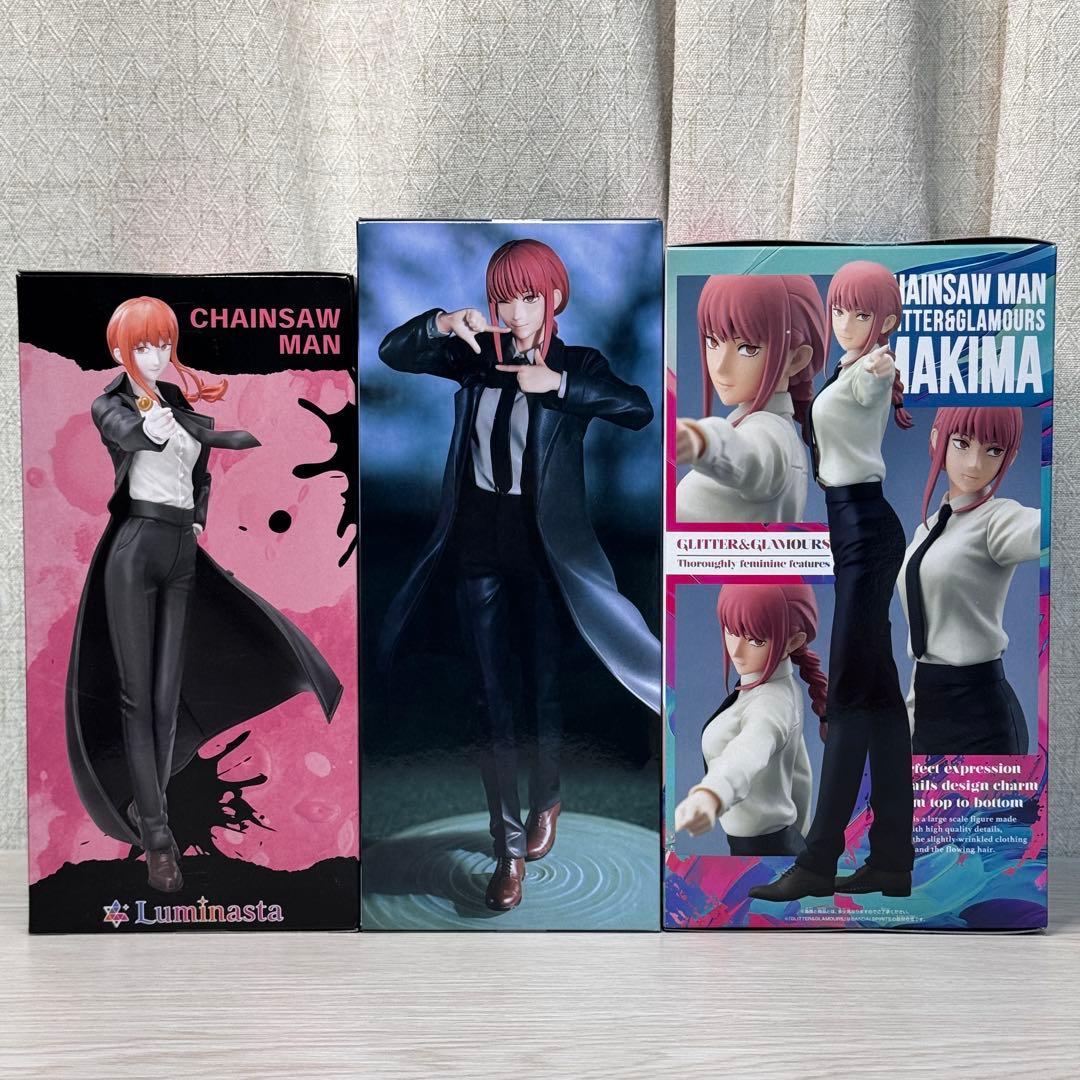 CHAINSAW MAN マキマ フィギュア　3点セット