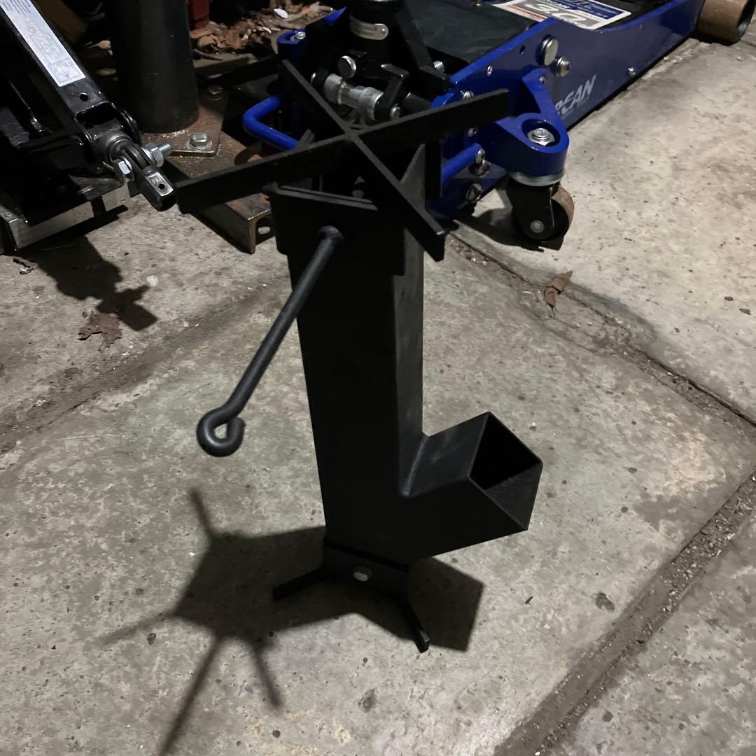 焚き火台スタンド ブラック　ロケットストーブ　小型