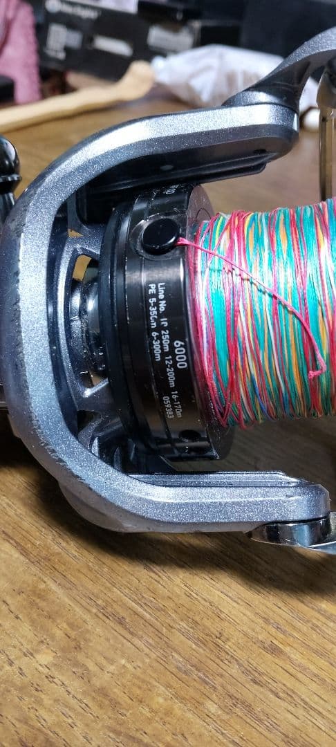 Daiwa　リール6000!