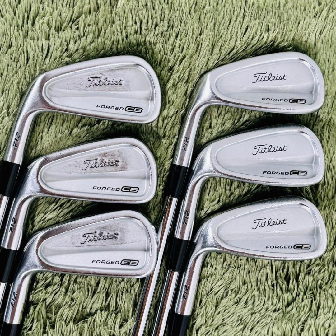 タイトリスト 712 CB レフティ アイアン6本セット メンズゴルフ 初心者