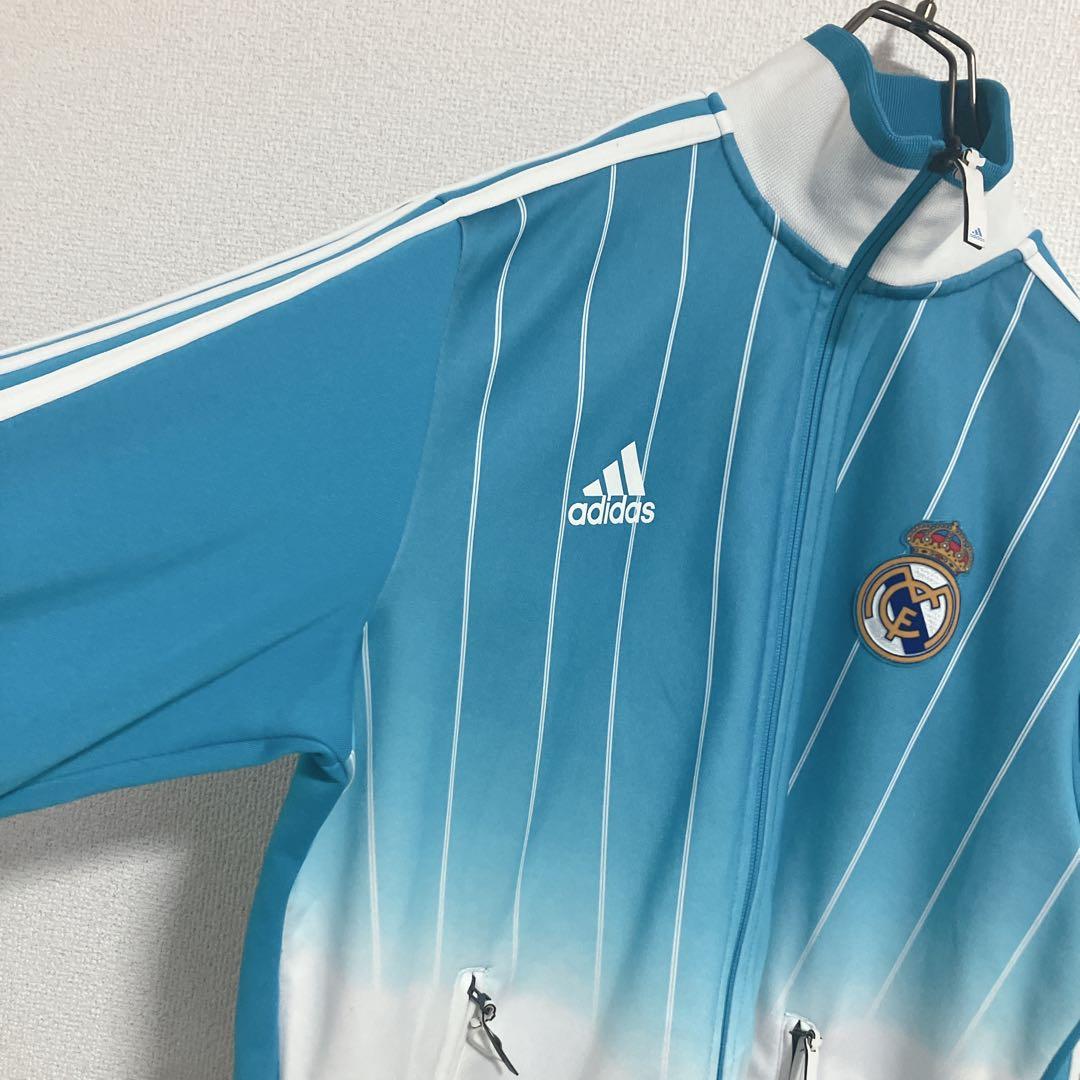 【レアルマドリード】adidasアディダス　トラックジャケットジャージ　XL相当
