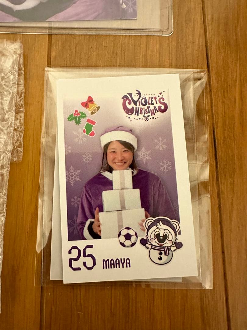 サンフレッチェバイオレットクリスマス レジーナ 塩田満彩 限定グッズ3点セット