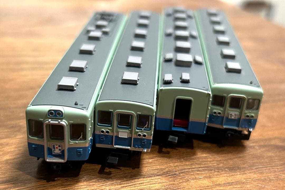鉄道コレクション 伊豆急100系4両N化動力付 鳳シール付バラ売り不可
