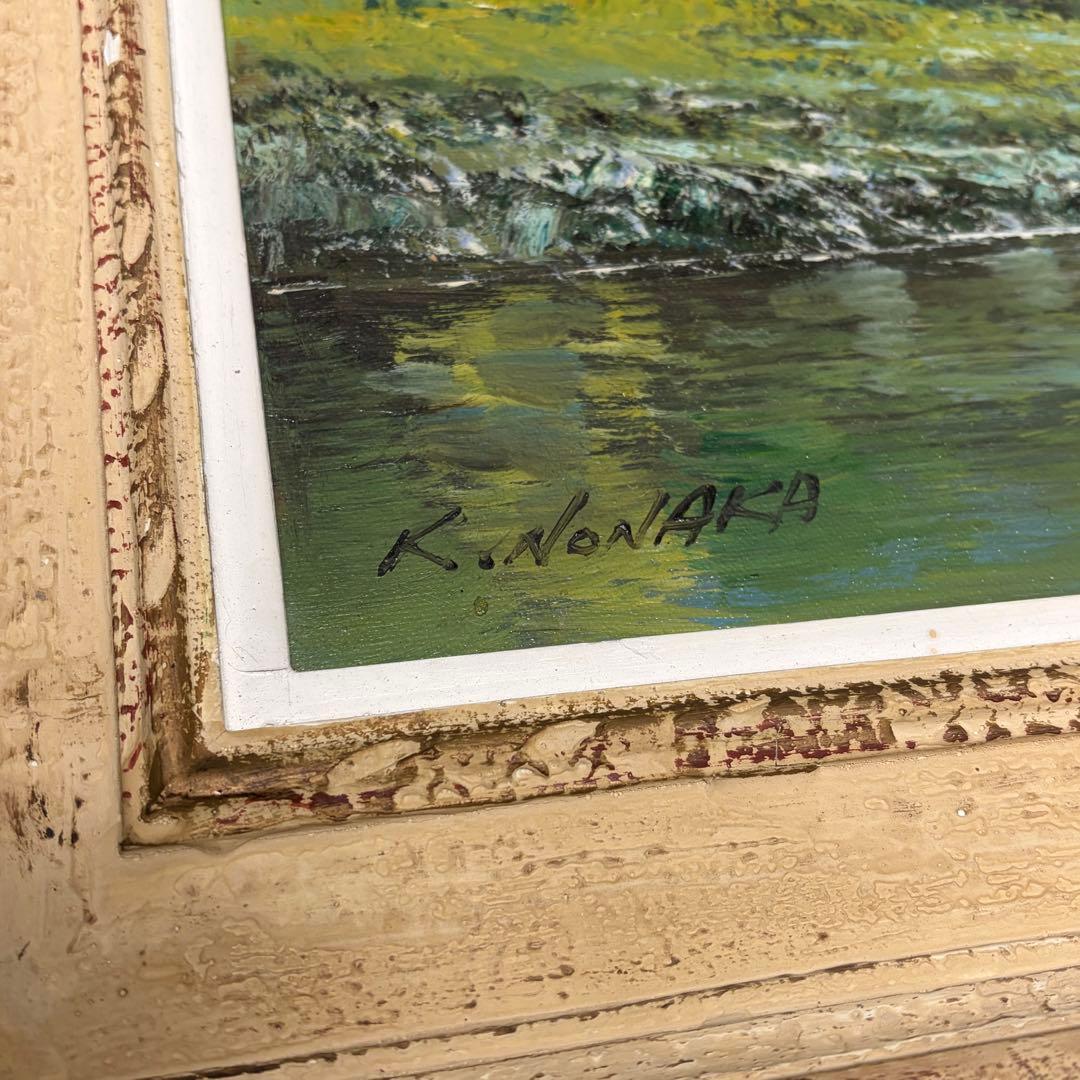 絵画　風景　油絵　美術　K・NONAKA