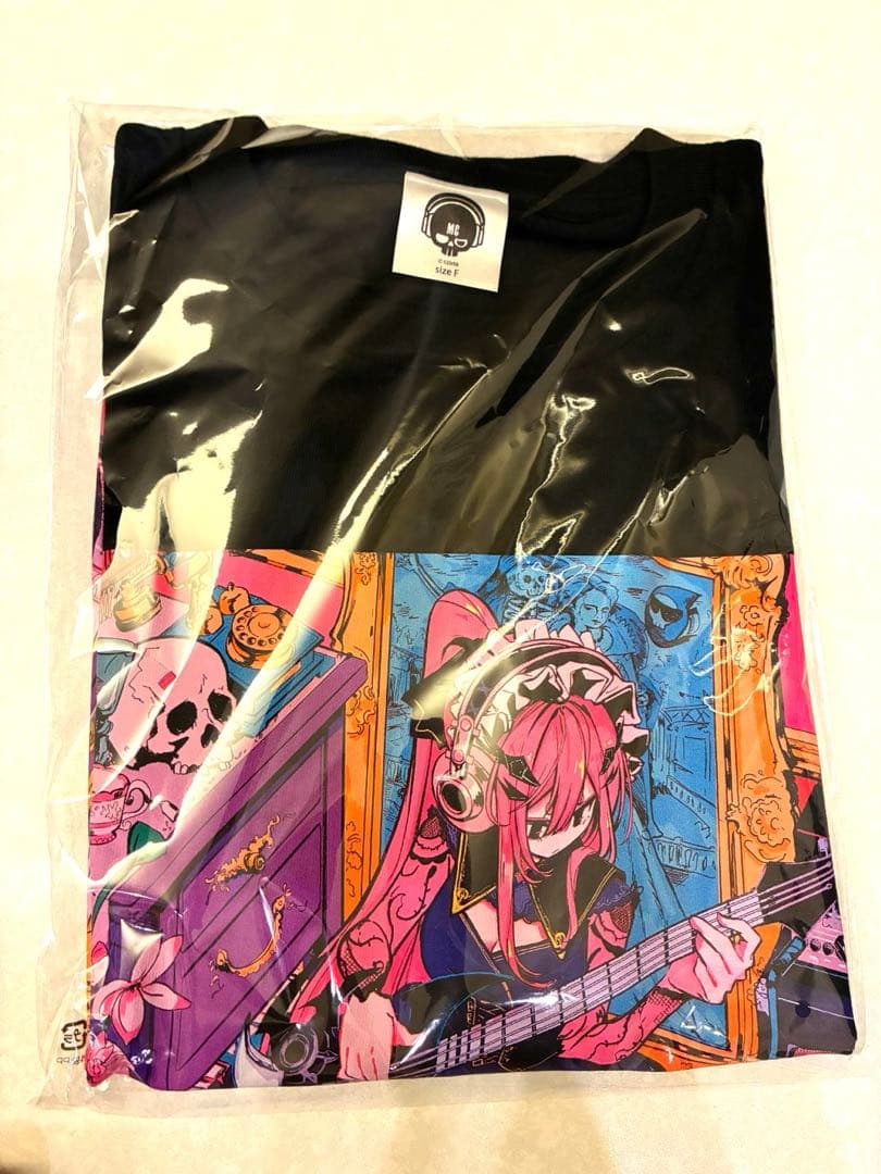 森カリオペ 活動5周年記念 Antique Reaper Tシャツ ホロライブ