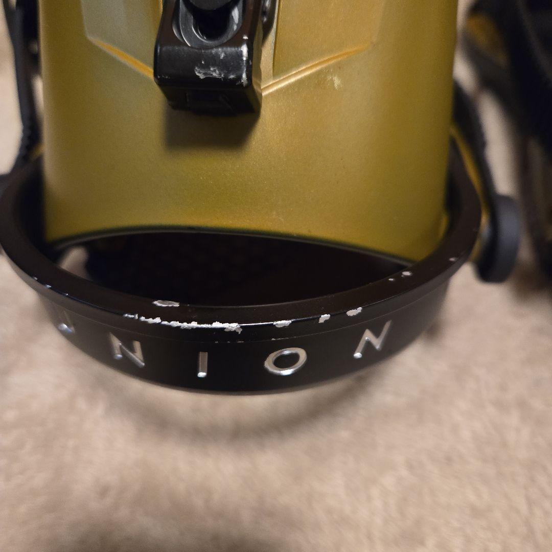 UNION ファルコア　ビンディング　トラビスライス　M　 ゴールド