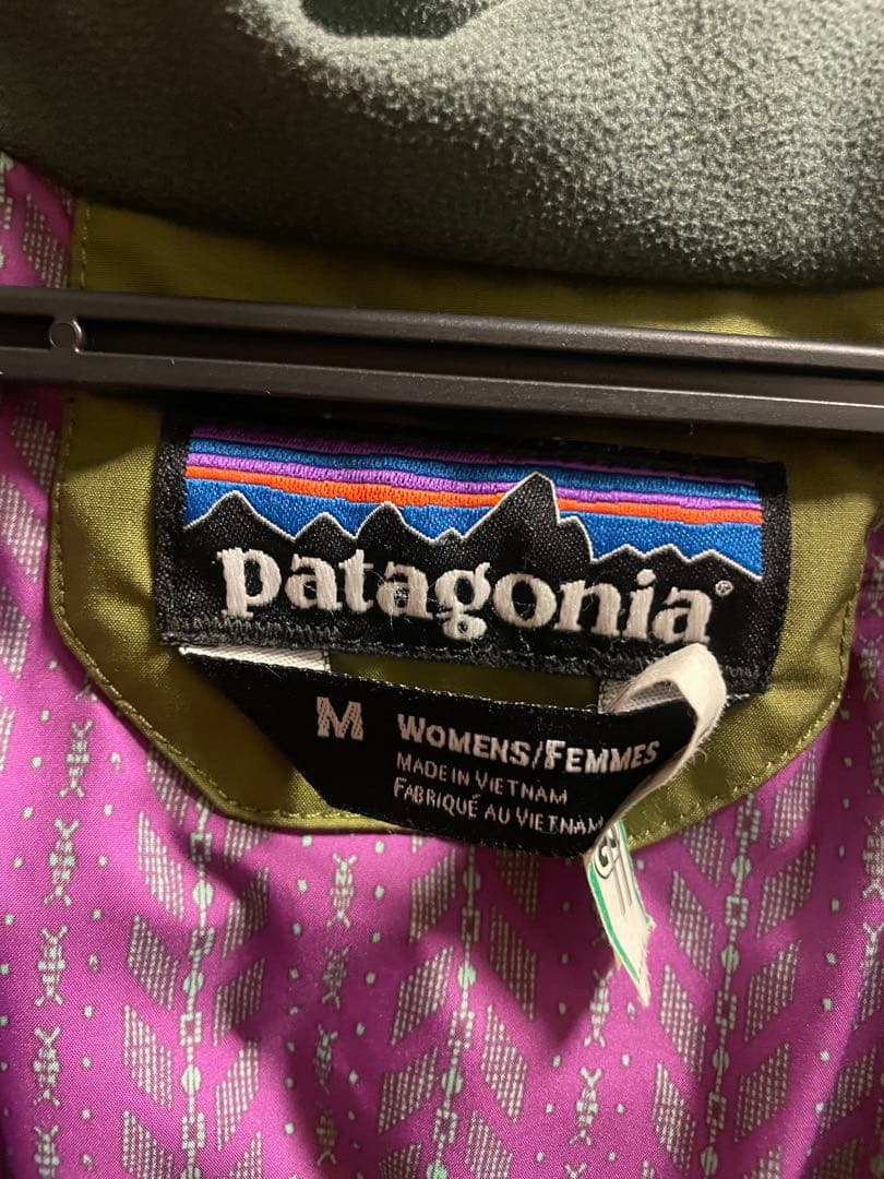 【美品】PATAGONIA レディーススノージャケットM＆パンツXS