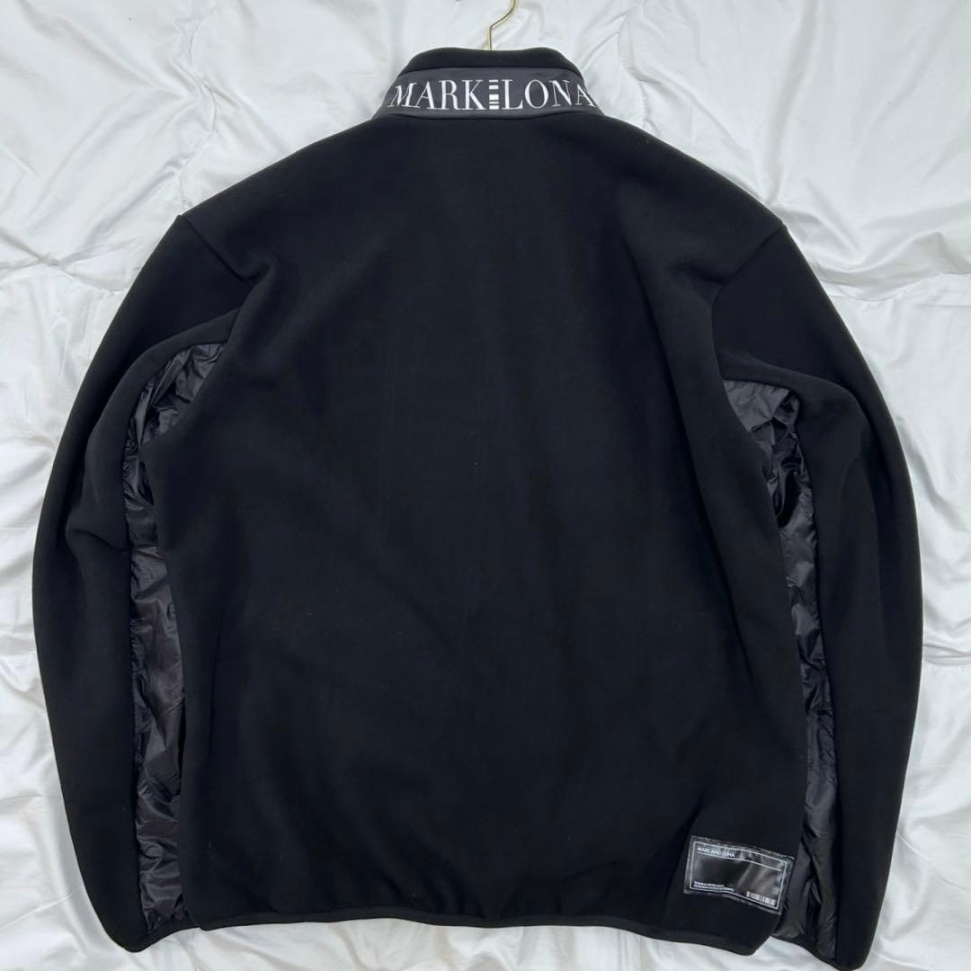 新品 24AW MARK&LONA ハーフジップフリースジャケット 50