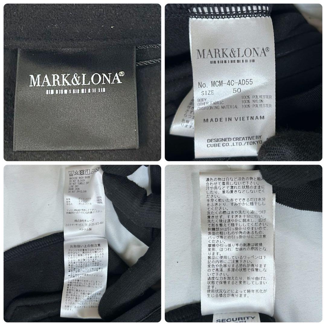 新品 24AW MARK&LONA ハーフジップフリースジャケット 50