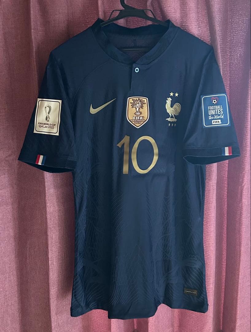 エムバペ　フランス代表　カタールワールドカップ　ユニフォーム Lサイズ