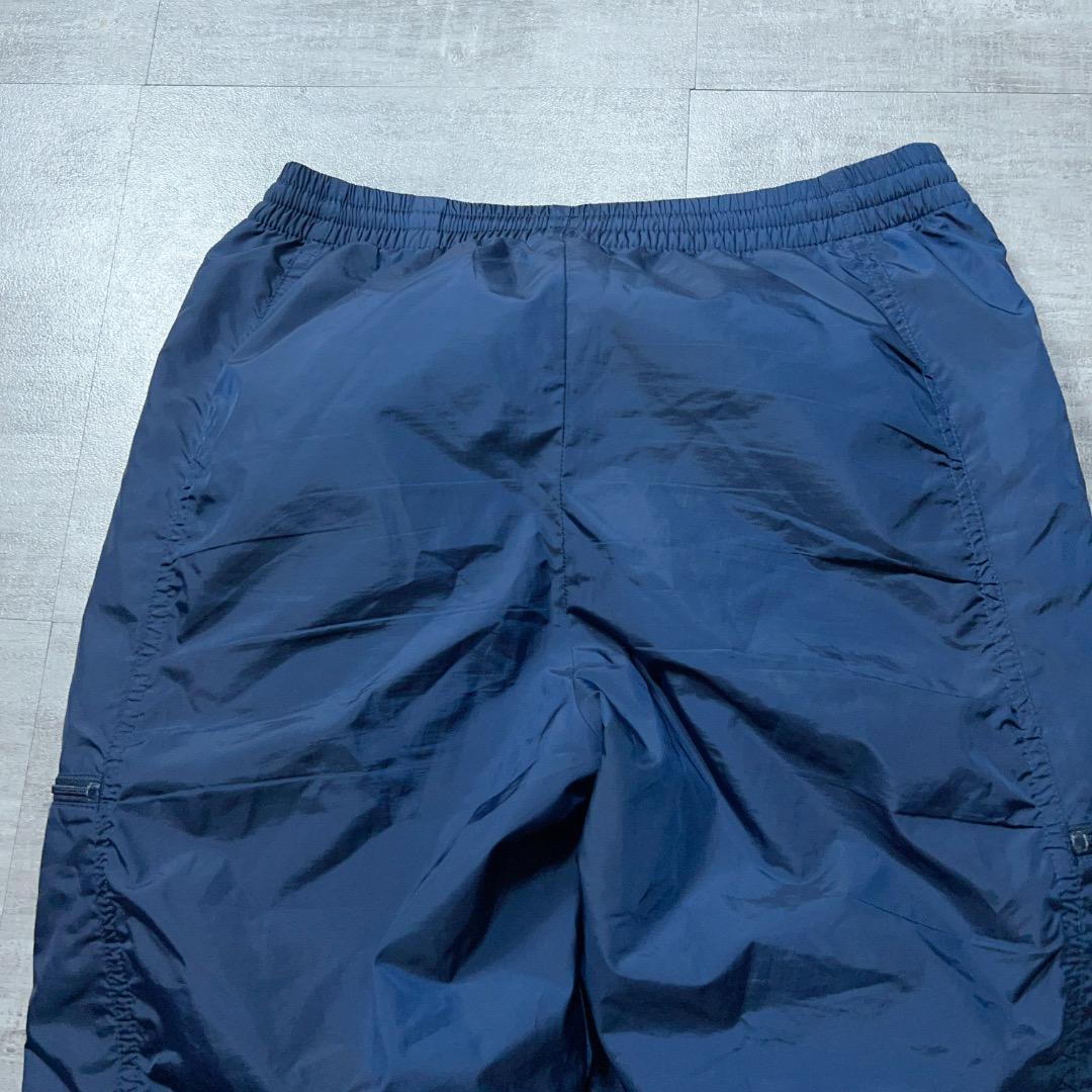 adidas 防寒 裏地 ウィンドブレーカー上下セット メンズ L ネイビー