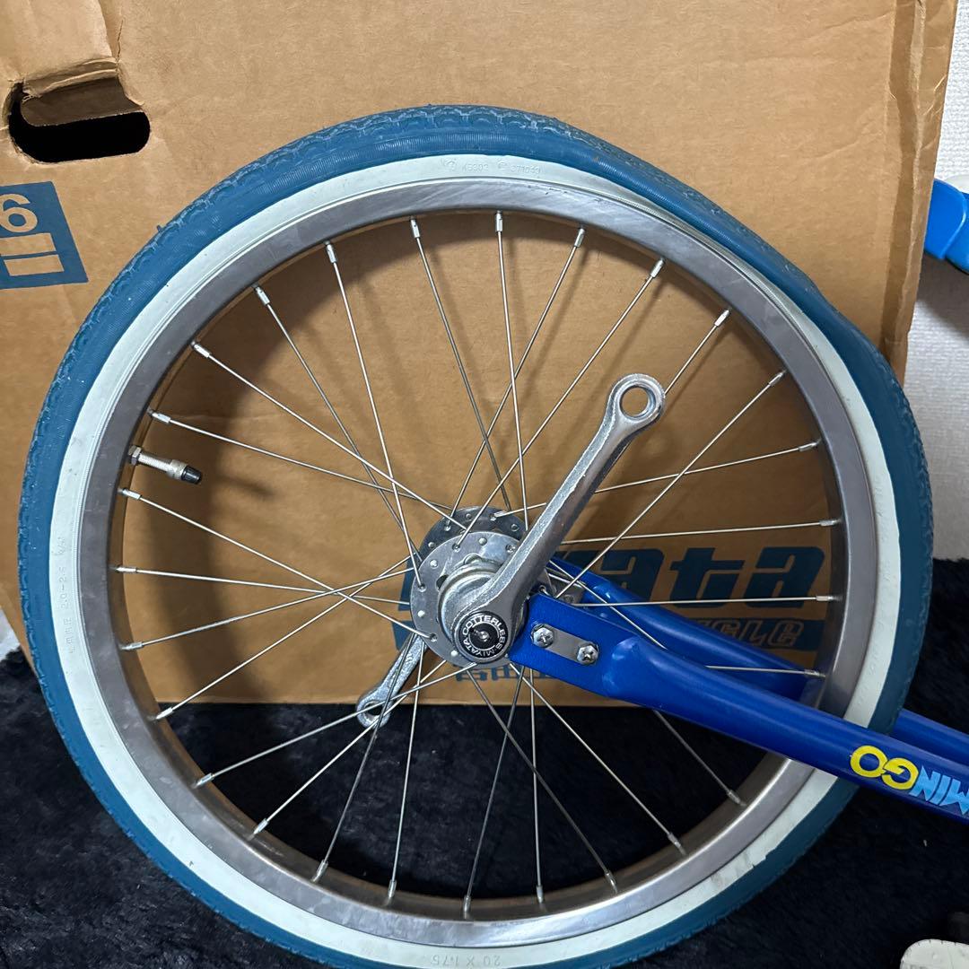 美品 元箱付き MIYATA FLAMINGO 一輪車 ブルー
