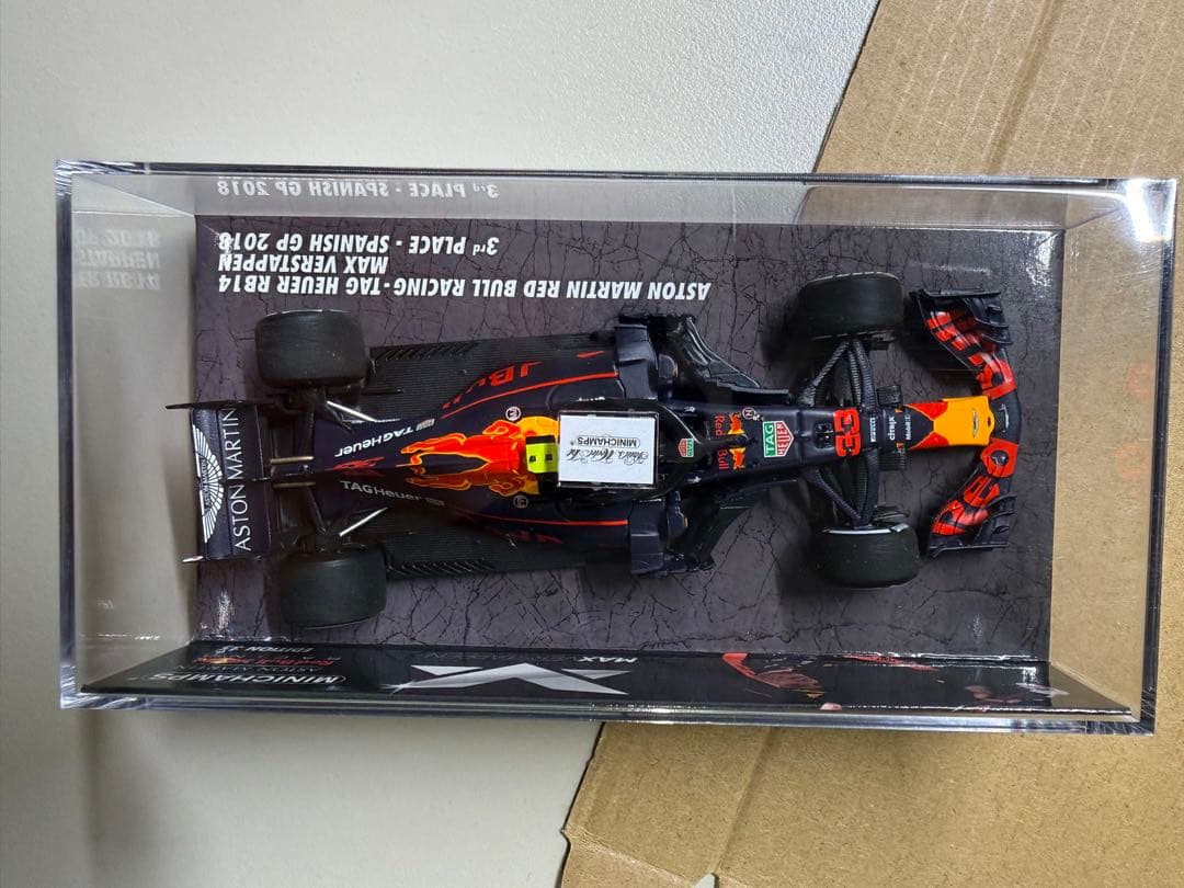 MINICHAMPS redbull RB14 マックス・フェルスタッペン 3位