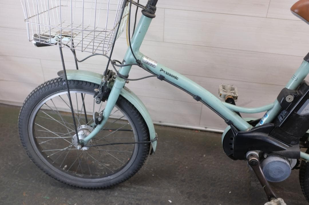 電動自転車 パナソニック　20インチ　3段　6.6Ah充電器あり