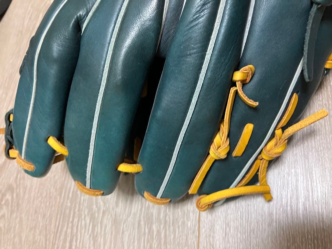 H*★様 【ほぼ新品】ミツワタイガー 軟式グローブ右投げMITSUWA TIGE