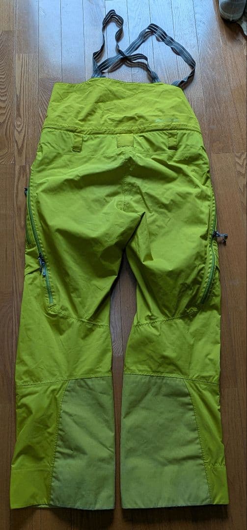 Houdiniフーディニビブパンツ Lサイズ レモンイエローフルマークス