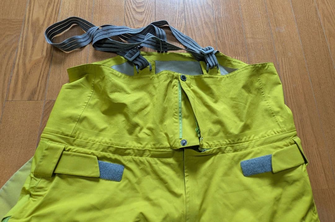 Houdiniフーディニビブパンツ Lサイズ レモンイエローフルマークス