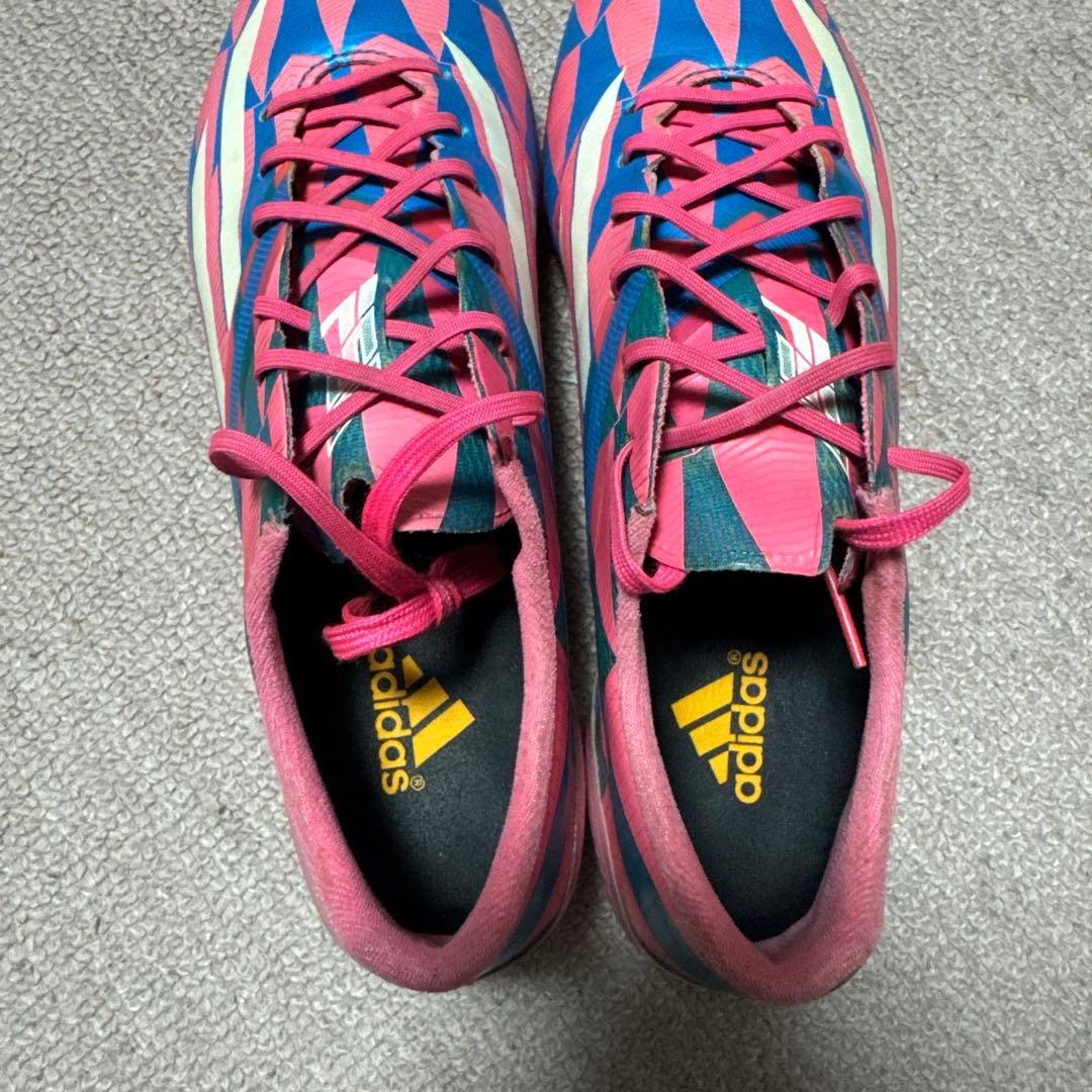 adidas サッカー　スパイク　アディゼロ　adizero f50 24.5