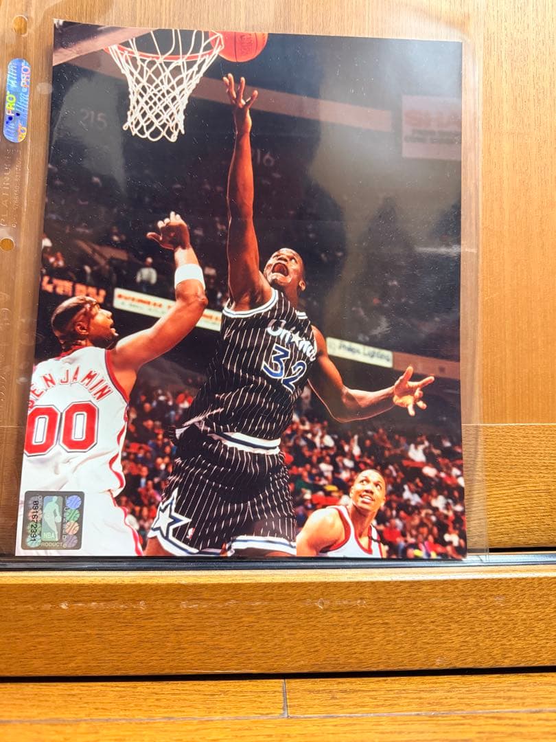 【新品同様】NBA公式 8x10 シャキールオニール　フォト集