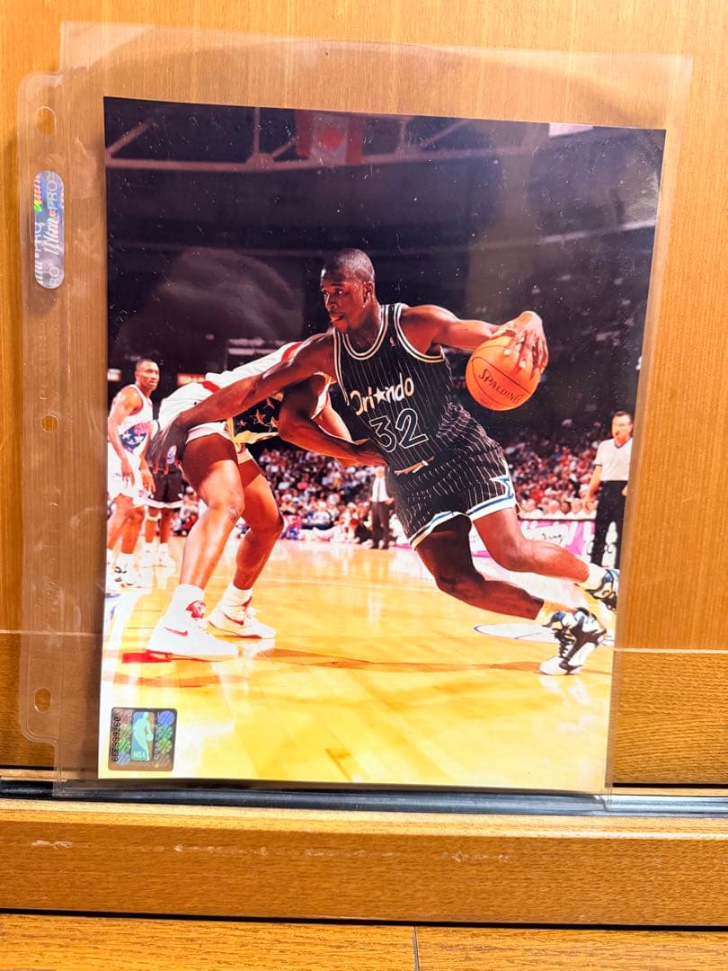 【新品同様】NBA公式 8x10 シャキールオニール　フォト集