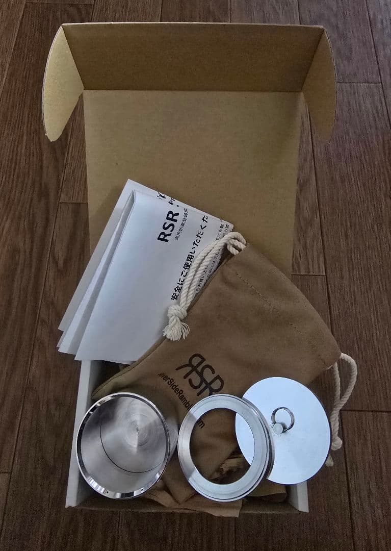 RSR Stove ソロキャンプ用最小アルコールストーブセット極美品　超特価