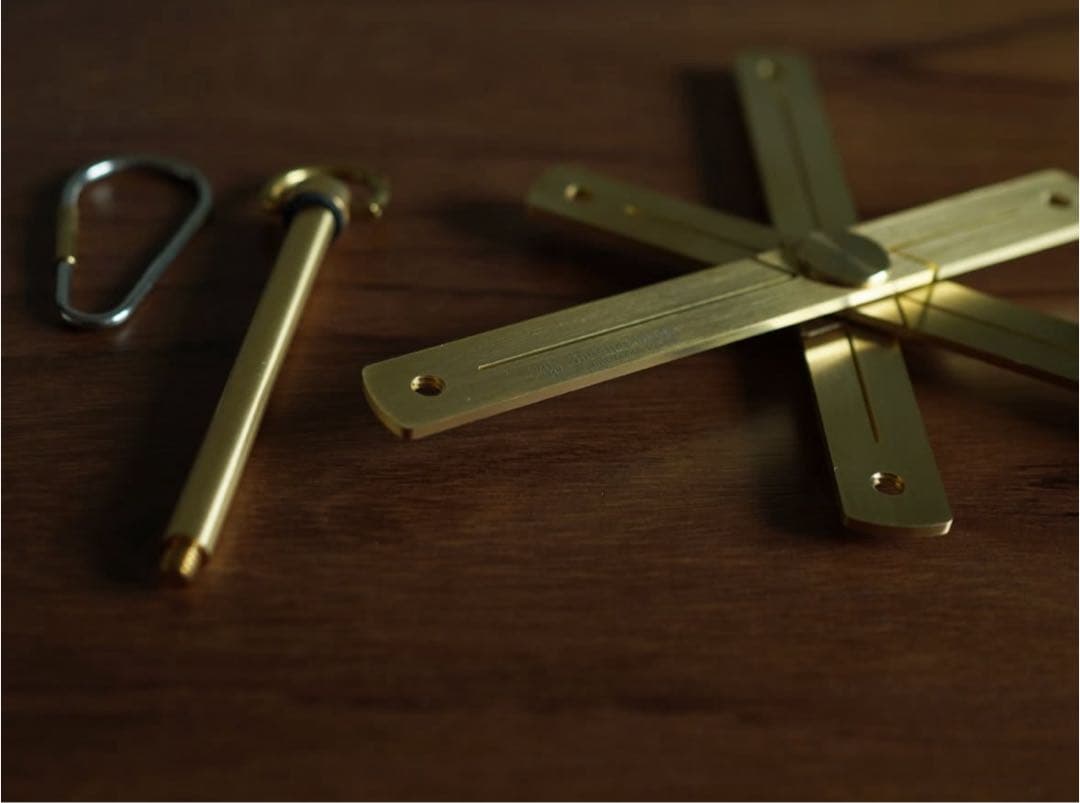 NODEL DESIGN 3ndelier blade真鍮brassイベント限定