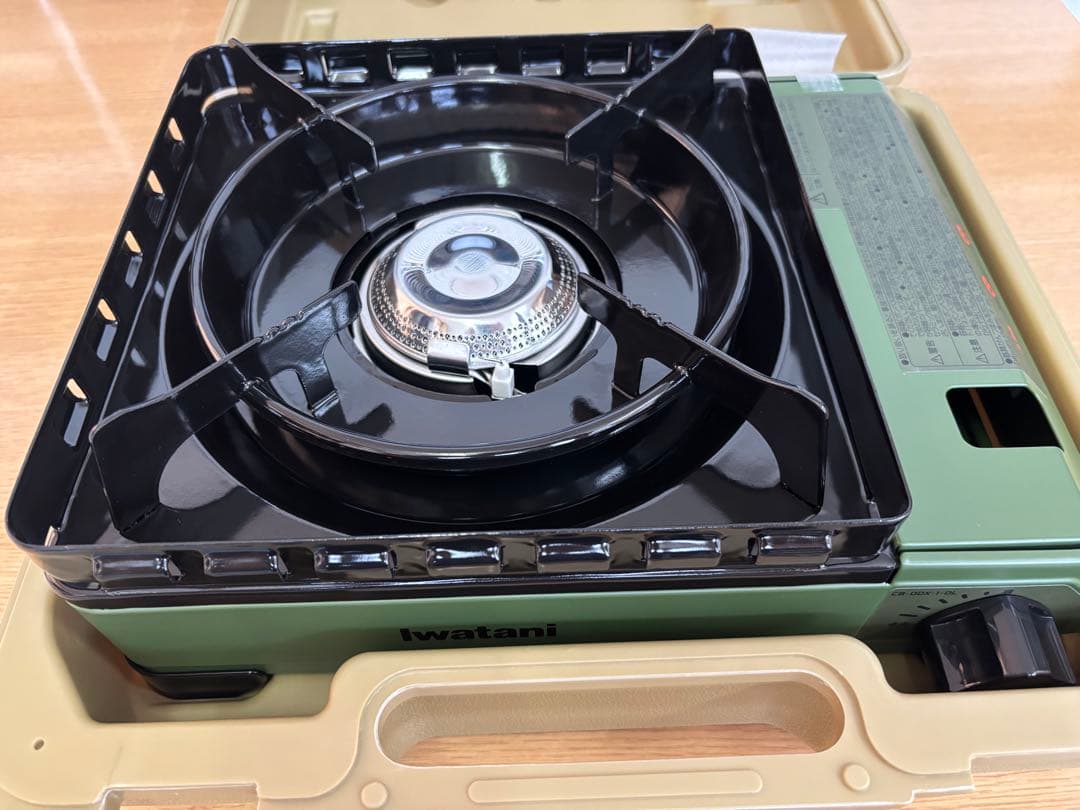 【新品未使用品】Iwatani タフまる アウトドアカセットコンロ