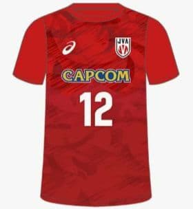 高橋藍　ASICS 25 JVA 応援Tシャツ レッド　バレーボール　サイズM