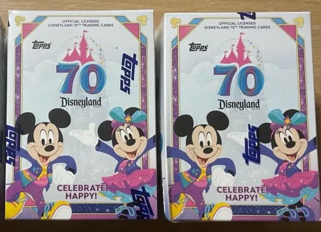 2025 Topps ディズニーランド70周年記念 3BOX