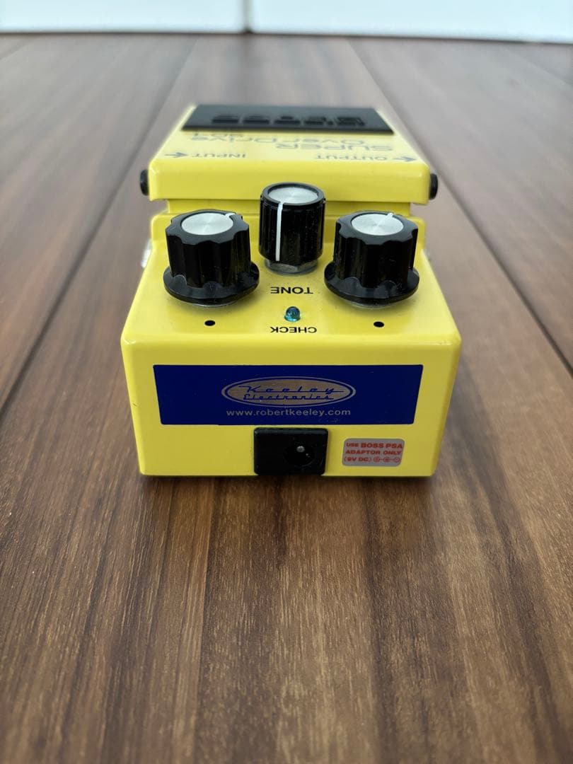 超美品タハラ初期モノkeelyモディファイBOSS SD-1 ゲルマニウム
