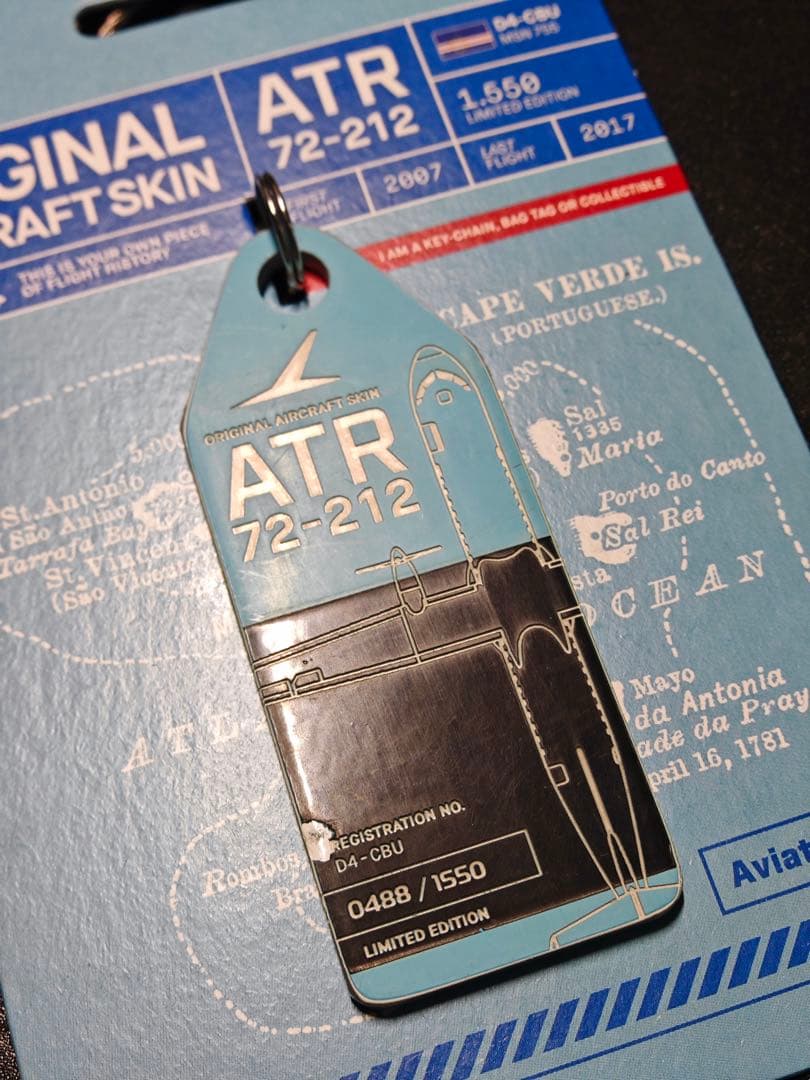 カーボベルデ航空 Aviationtag ATR-72 コンビ色