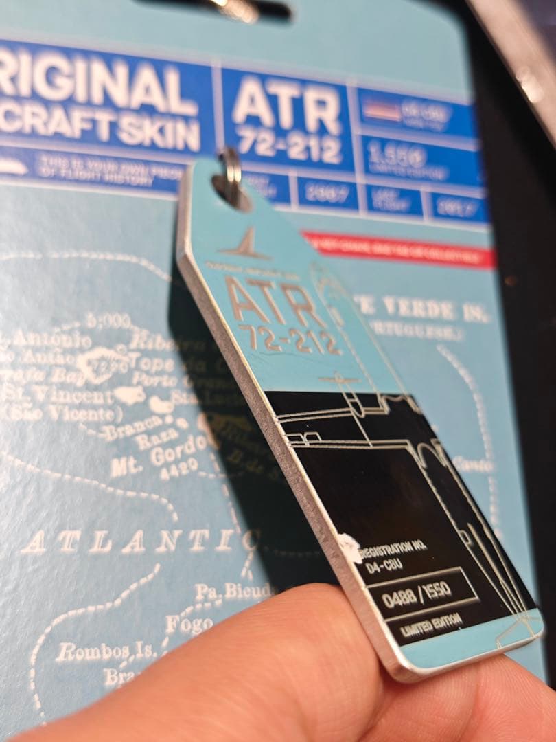 カーボベルデ航空 Aviationtag ATR-72 コンビ色